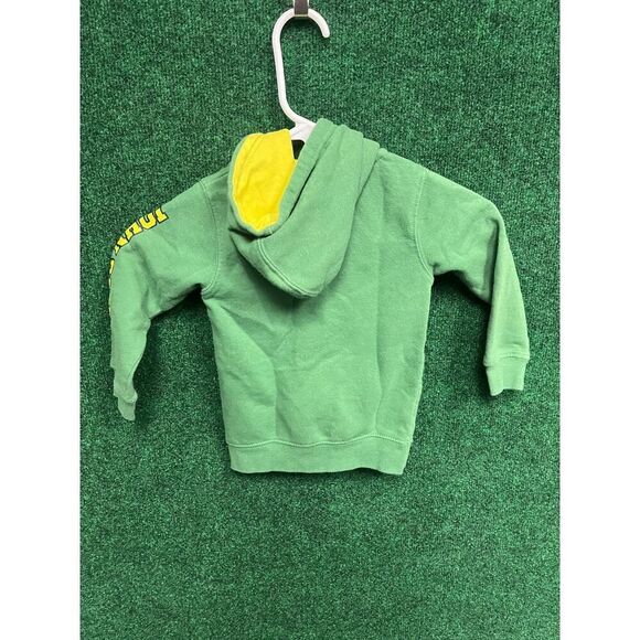 Youth John Deere Green & Yellow 24M Hoodie Sweatshirt Unisex - Picture 6 of 6